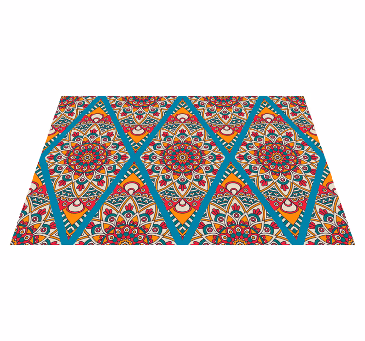 Vinil podovi mandala živahan šareni koncept - TenStickers