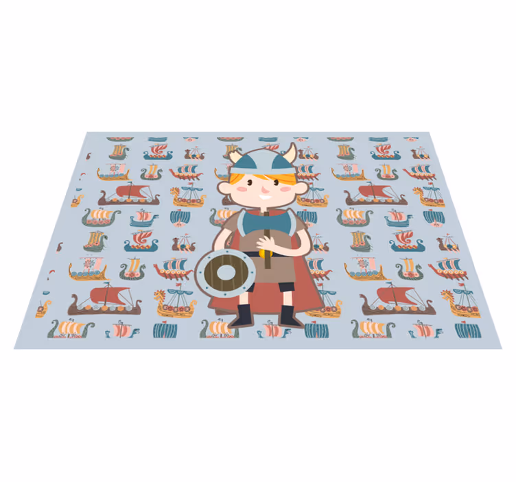 Vinil podovi djeca vikinške avanture - TenStickers