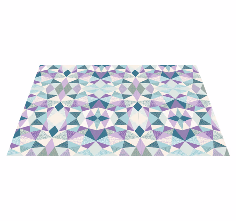 Vinil podovi geometrijski šarena geometrija - TenStickers