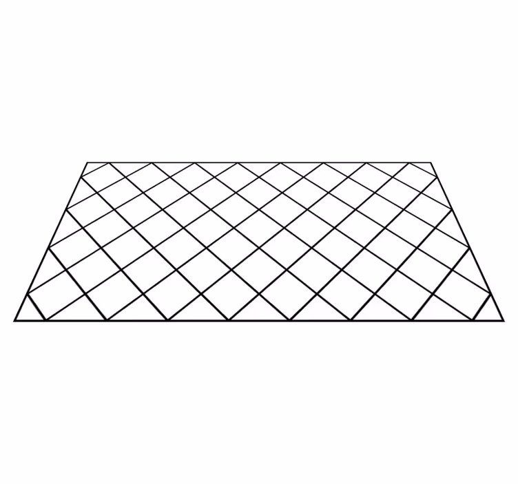 Vinil podovi geometrijski elegantni crni uzorci - TenStickers