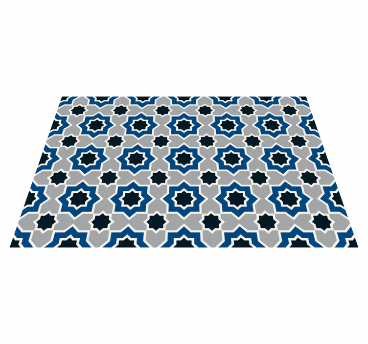 Vinil pod u kuhinji islamski geometrijski uzorak - TenStickers