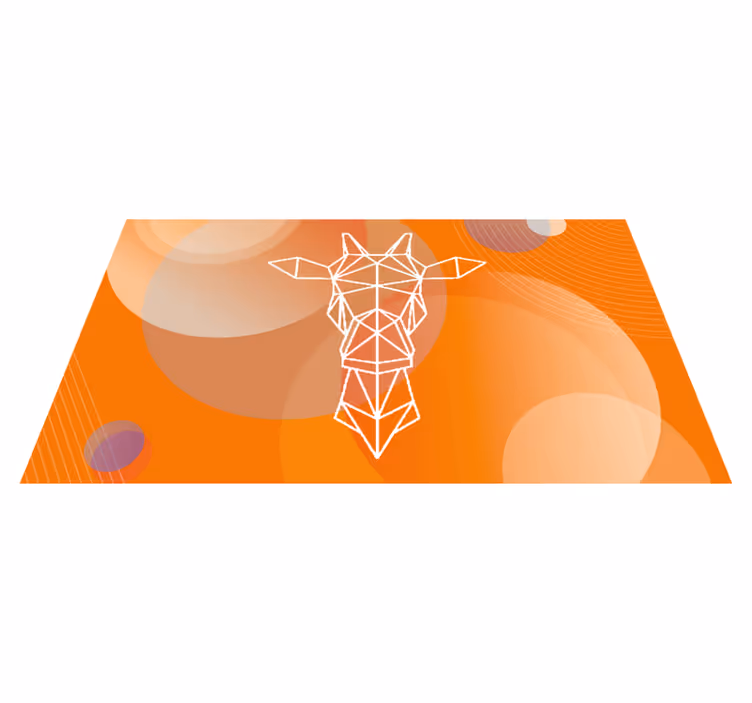 Vinil podovi moderan apstraktni geometrijski uzorci - TenStickers
