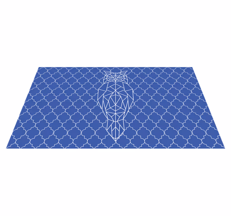 Vinil podovi životinja geometrijski uzorak sove - TenStickers