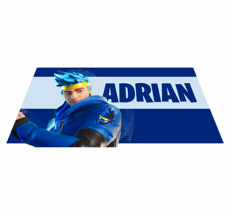 Vinil podovi s imenima personalizacija likova za igre - TenStickers