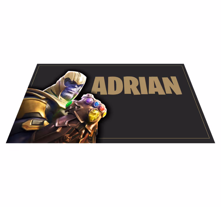 Vinil podovi tinejdžeri s imenom gaming lika - TenStickers