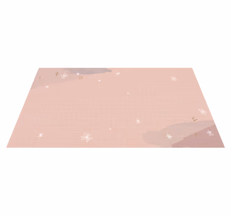 Vinil podovi zvijezde minimalistički bež dizajn - TenStickers