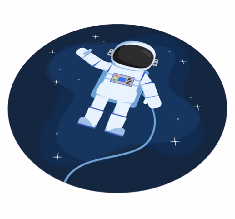 Vinil podovi djeca potraga za kozmonautom - TenStickers