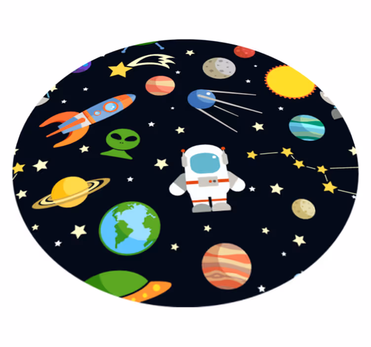 Vinil podovi zvijezde dizajn kozmičkog otkrića - TenStickers