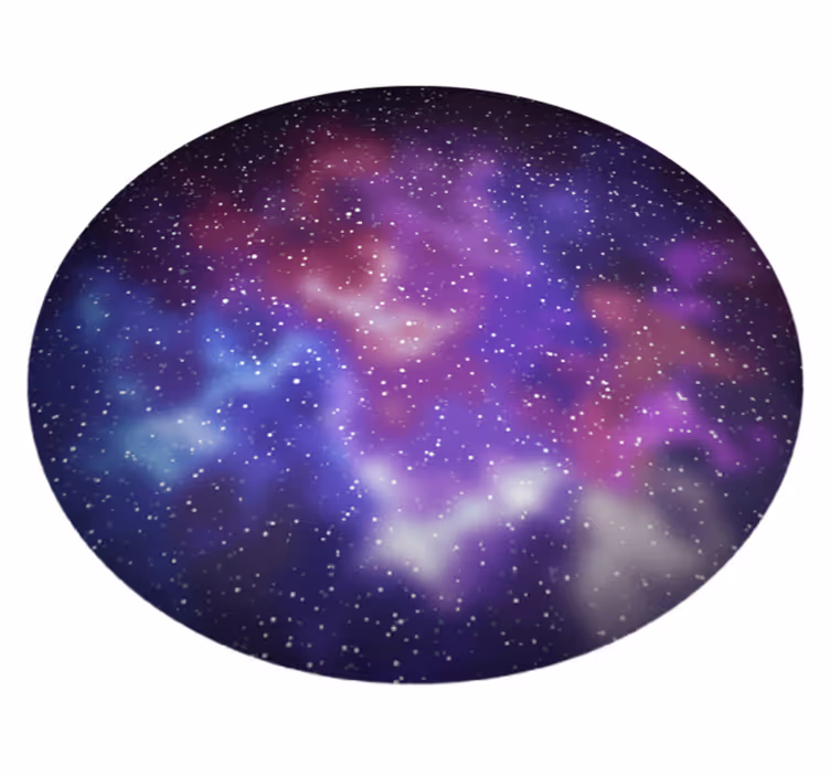 Vinil podovi zvijezde inspiriran galaksijom - TenStickers