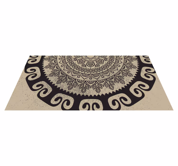 Vinil podovi mandala sofisticirani motiv - TenStickers