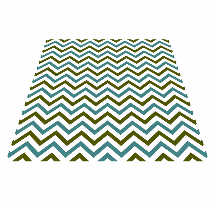 Vinil podovi geometrijski chevron užitak - TenStickers