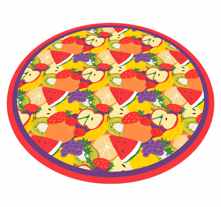 Vinil pod u kuhinji uzorak mješavine voća - TenStickers