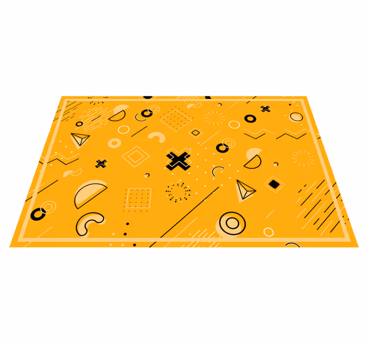 Vinil podovi geometrijski uzorak apstraktnih oblika - TenStickers