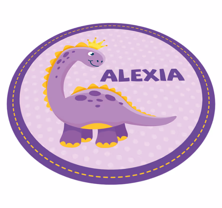 Vinil podovi s imenima umjetnička djela dinosaura - TenStickers
