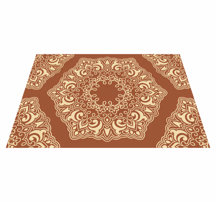 Vinil podovi mandala složeni botanički aranžman - TenStickers
