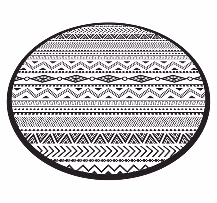 Vinil podovi skandinavski apstraktni geometrijski elementi - TenStickers