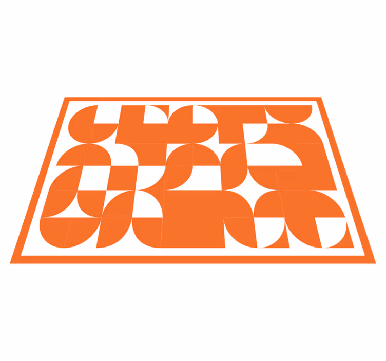 Vinil podovi minimalistički moderni oblici - TenStickers