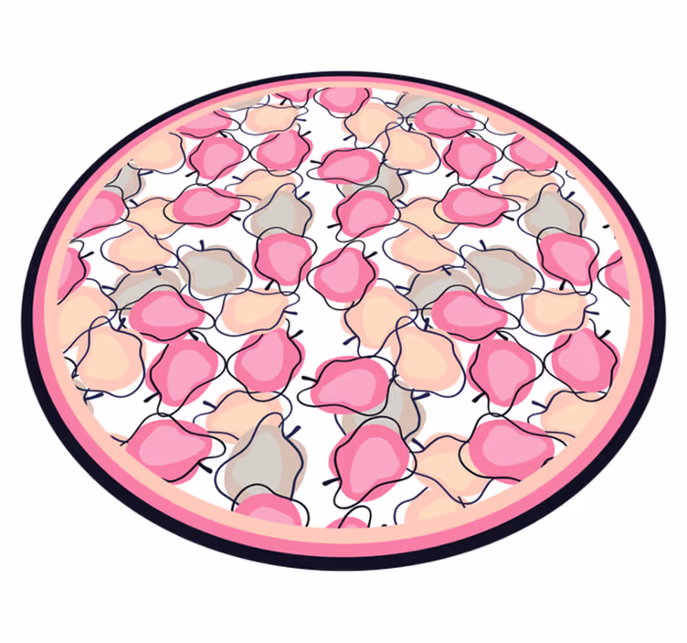 Vinil pod u kuhinji aranžman od rumenog voća - TenStickers