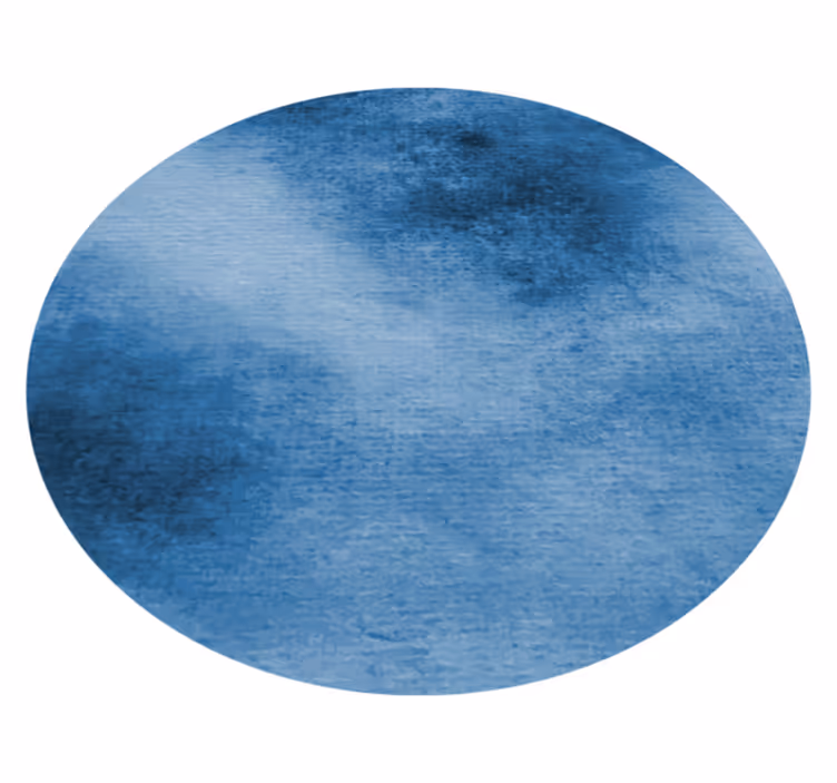 Vinil podovi ulazni hodnik tamnoplavi vrtlog - TenStickers