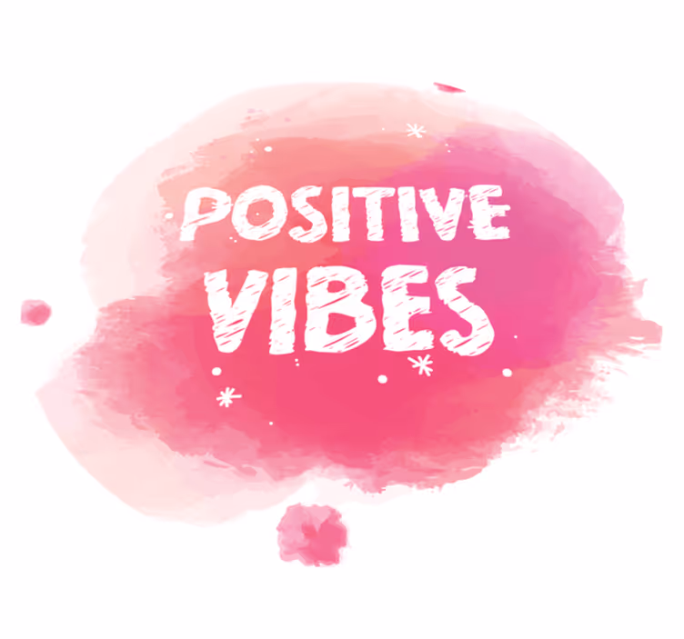 Vinilne prostirke s frazama uzdižuća energija - TenStickers