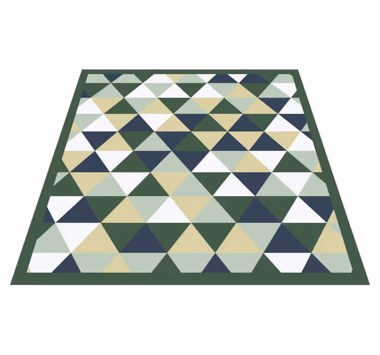Vinil podovi geometrijski trokutasti oblici - TenStickers