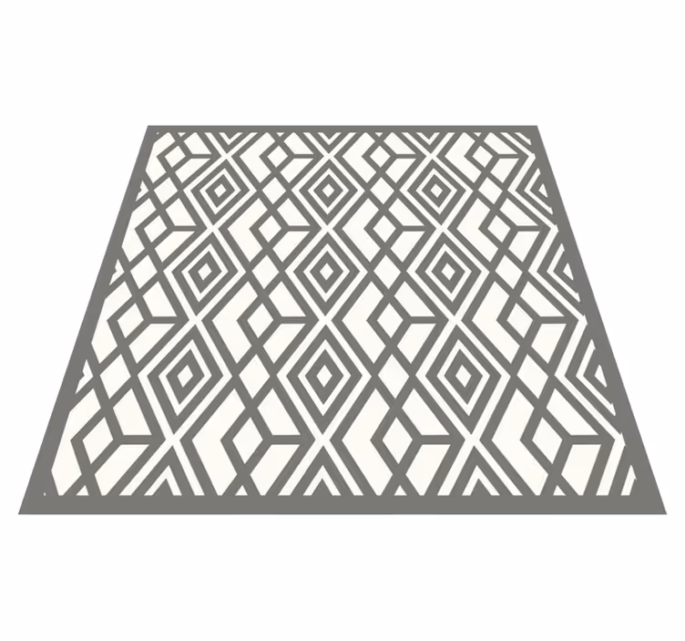 Vinil podovi geometrijski dijamantni amblem - TenStickers
