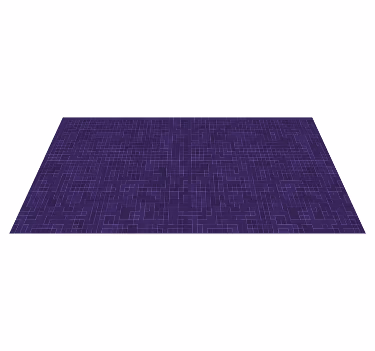 Vinil podovi geometrijski grafika s ljubičastim uzorkom - TenStickers