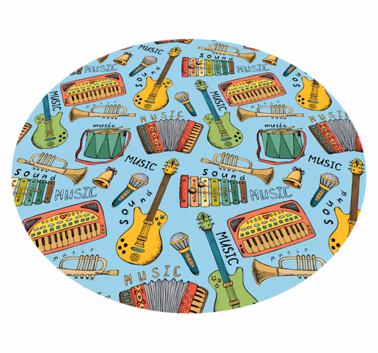 Drugi vinil podovi za uživanje u glazbenim instrumentima - TenStickers