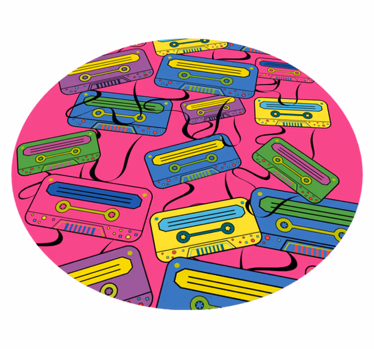 Drugi vinil podovi vivid kasetne trake - TenStickers