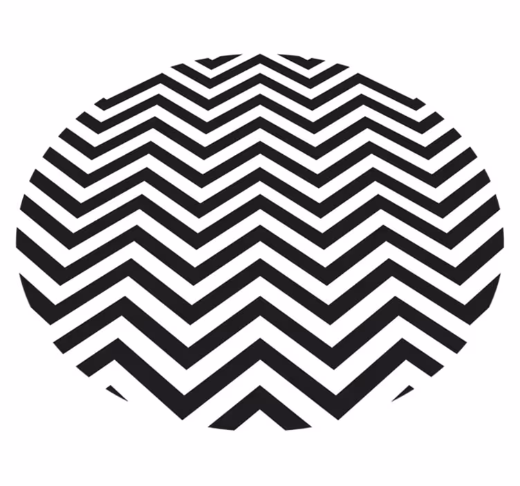 Vinil podovi geometrijski chevron uzorak - TenStickers