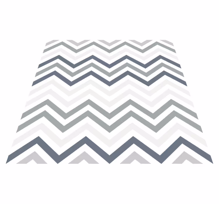 Vinil podovi geometrijski šik chevron motiv - TenStickers