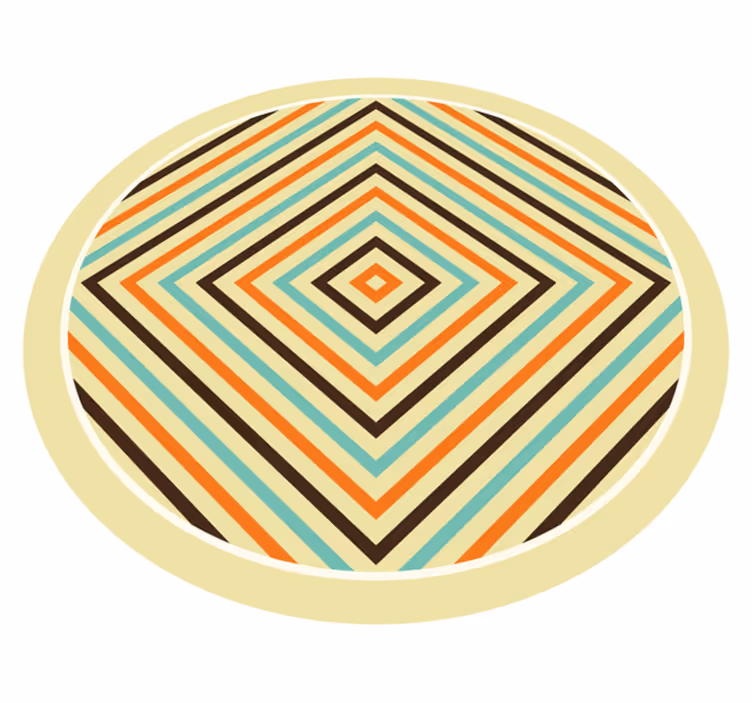 Vinil podovi prugasta živahan stil chevron - TenStickers