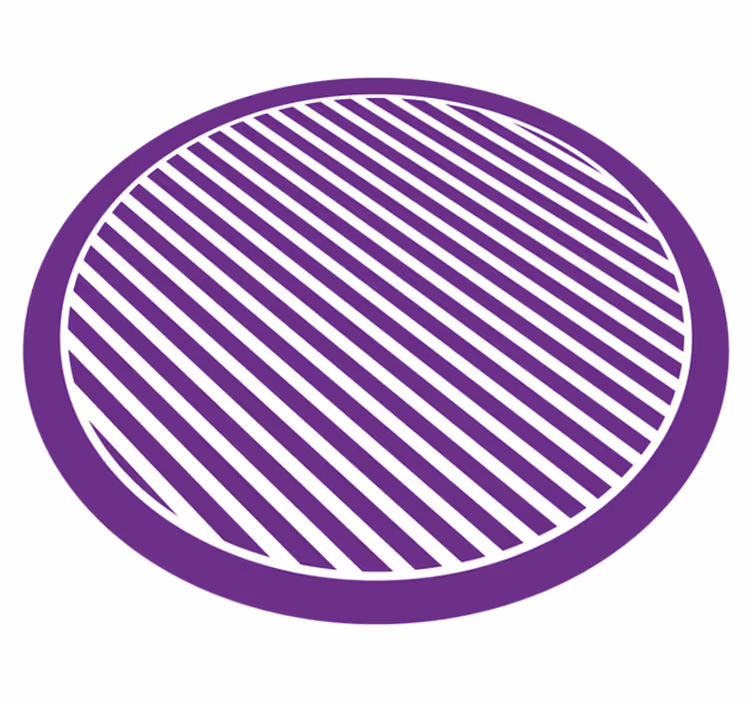 Vinil podovi prugasta u ljubičastim nijansama - TenStickers