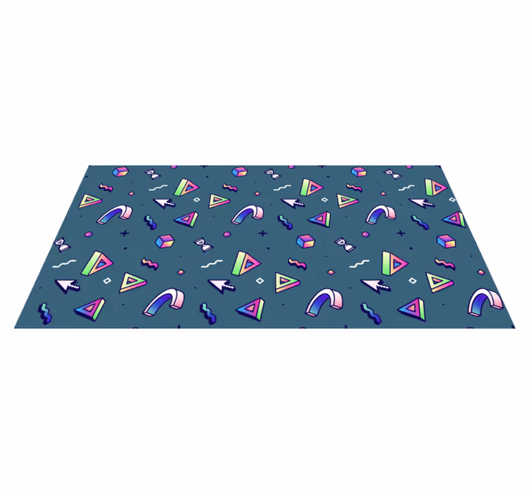 Vinil podovi tekstura geometrijski prskanje boja - TenStickers