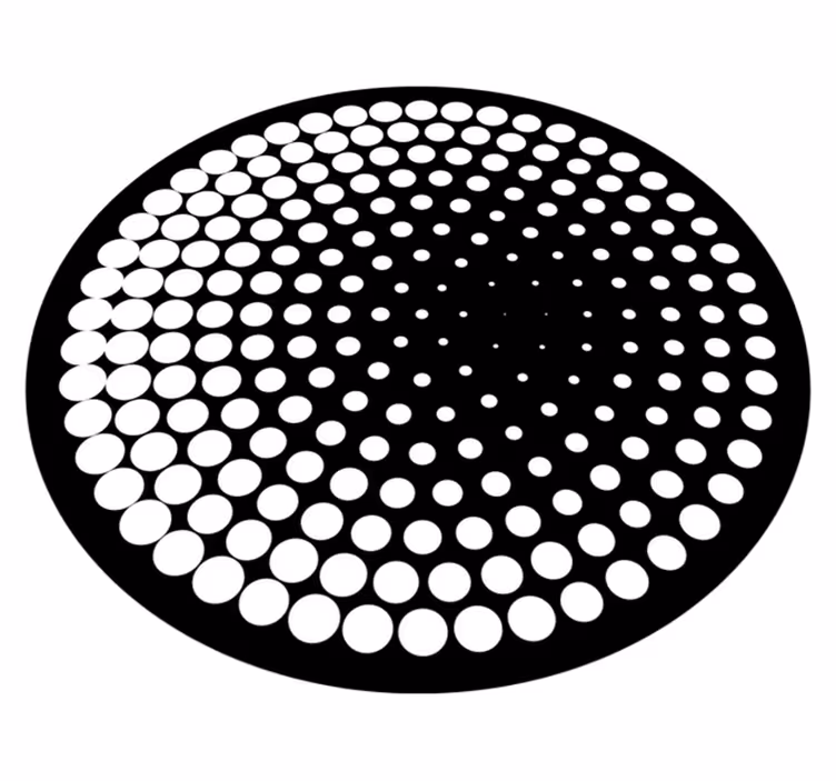 Vinil podovi geometrijski točkasti uzorak - TenStickers