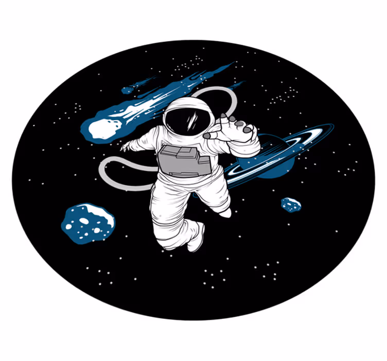 Vinil podovi ceste astro avantura - TenStickers