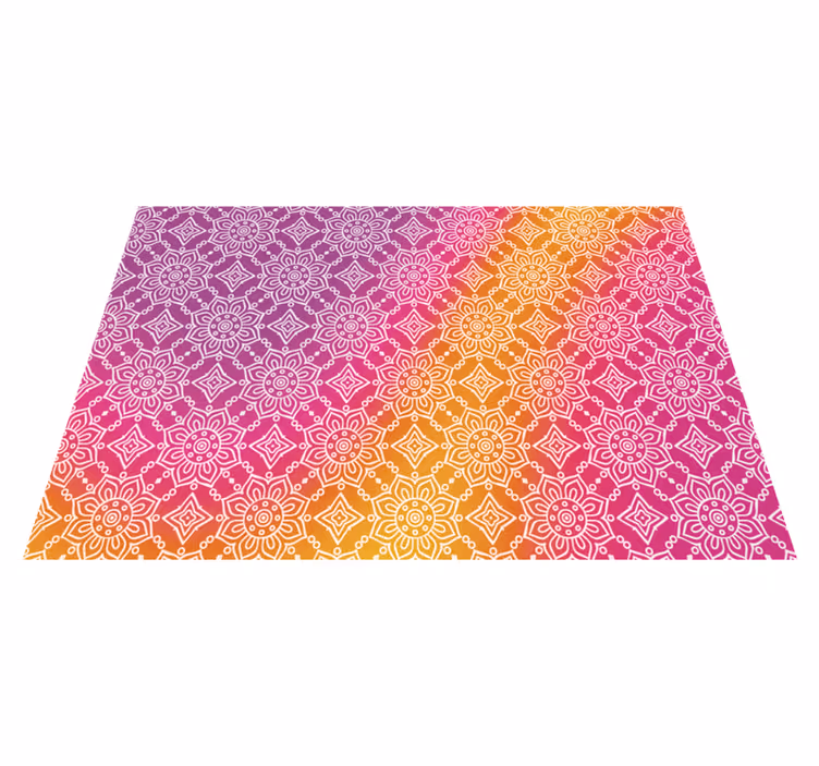 Vinil podovi mandala elegantni gradijent - TenStickers