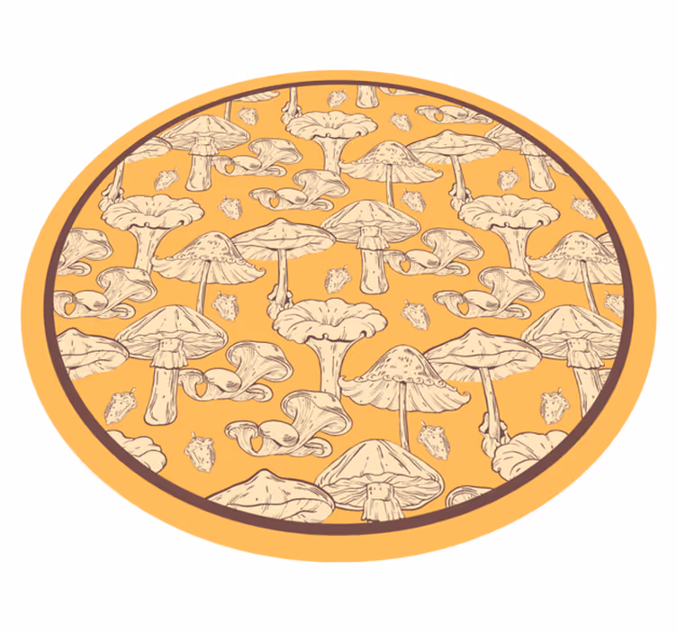 Vinil podovi priroda u stilu gljiva - TenStickers