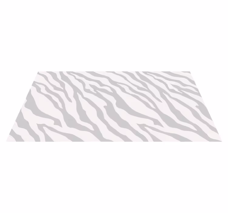 Vinil podovi otisak životinja sive zebraste pruge - TenStickers