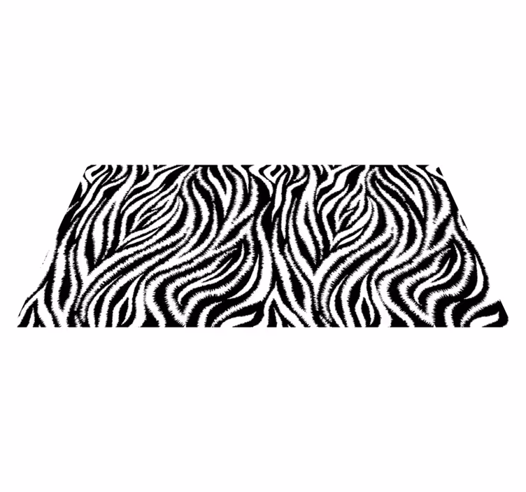 Vinil podovi otisak životinja zebra uzorak - TenStickers