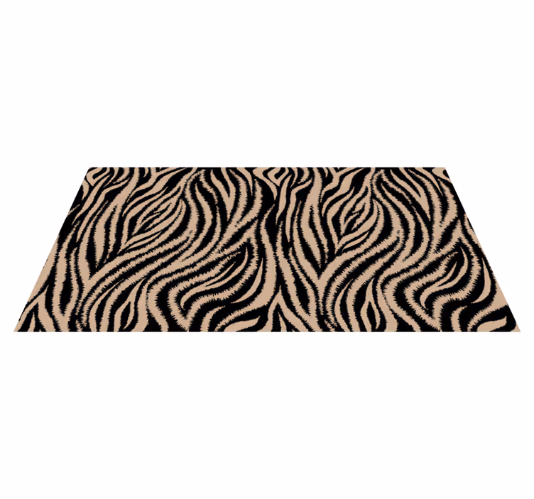 Vinil podovi otisak životinja zebra prugasti motiv - TenStickers