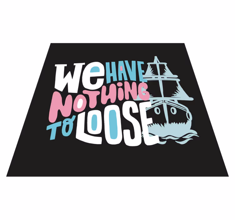 Vinilne prostirke s frazama imamo labave - TenStickers