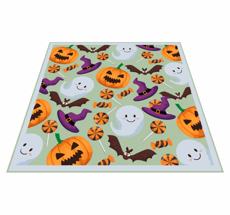 Vinil podovi noć vještica sretne halloween vibracije - TenStickers