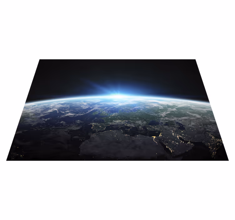 Vinil podovi tinejdžeri svijetli horizont zemlje - TenStickers
