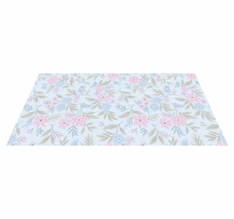 Vinil podovi cvijeće i biljke floral Pastel Design - TenStickers