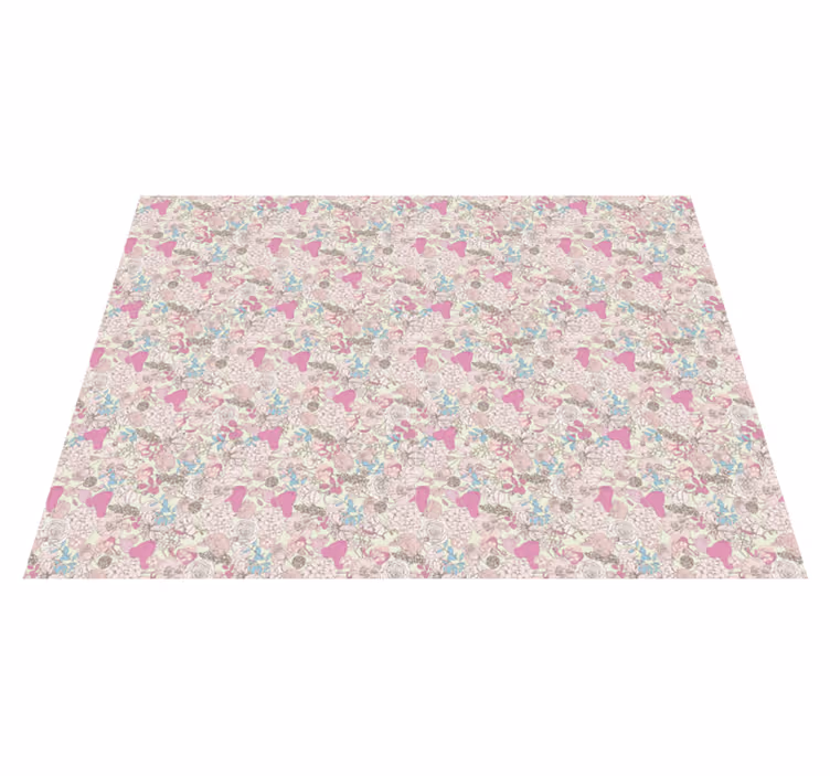 Vinil podovi cvijeće i biljke floral Ice Cream Pattern - TenStickers