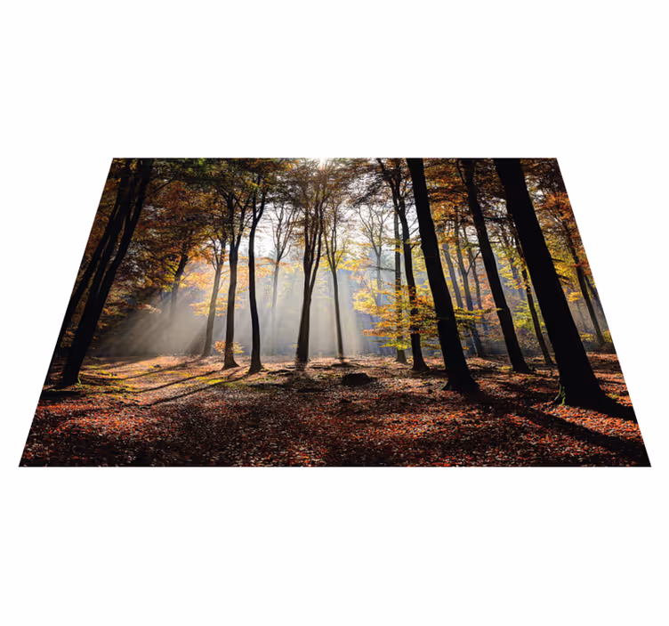 Vinil podovi priroda šumski mir - TenStickers