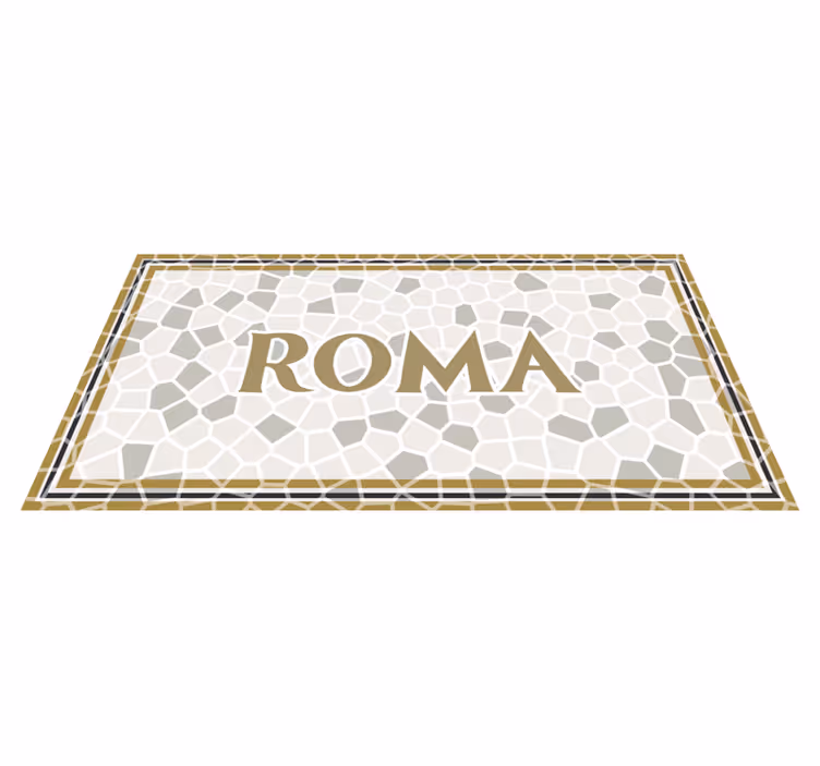 Vinil podovi s imenima personalizirani roma - TenStickers