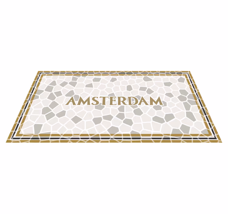 Vinil podovi mozaik amsterdamski mozaik - TenStickers