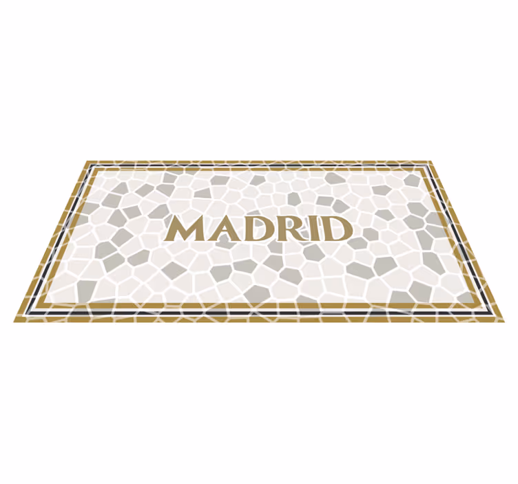 Madrid rimski mozaik tepih po narudžbi - TenStickers